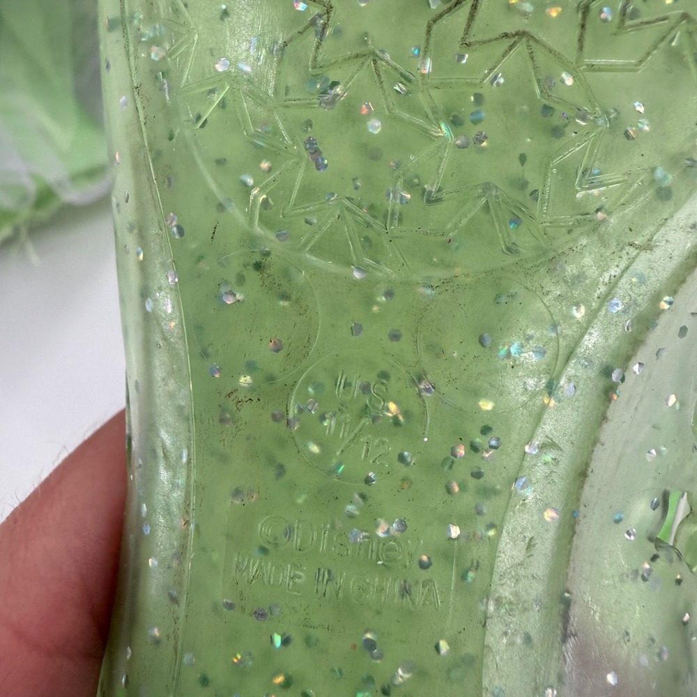 RARE Disney Store Tinkerbell 5 Piece Costume Light Up Wings size 5/6 - Picture 8 of 14
